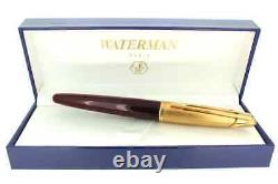 Waterman Edson Fountain Pen Ruby Red New In Original Box