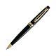 Waterman Expert Ballpoint Pen Black Gold Trim S0951700 New In Gift Box