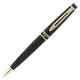 Waterman Expert Ii Black & Gold Ballpoint Pen New In Box Made In France