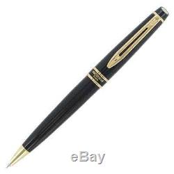 Waterman Expert II Black & Gold Ballpoint Pen New In Box Made In France