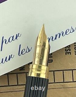 Waterman Lady Alice Fountain Pen New Stock Fine 18K Nib Box Papers Convertor