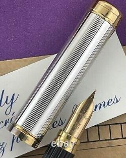 Waterman Lady Alice Fountain Pen New Stock Fine 18K Nib Box Papers Convertor