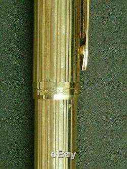 Waterman Le Man 18k Solid Gold Fountain Pen New In Box