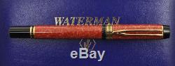 Waterman Man 100 1992 Patrician Coral Red fountain pen new pristine in box