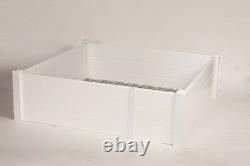 Whelping Box 48x 48 withPiggy Rails entry door and Rubber Liner Dog, Puppy, Pen