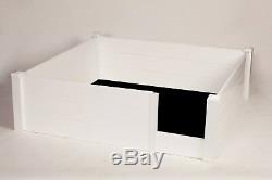 Whelping Box 60x 60 withPiggy Rails entry door and Rubber Liner Dog, Puppy, Pen