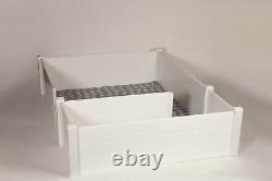 Whelping Box with weaning pen 36x 54 withPiggy Rails entry door rubber floor