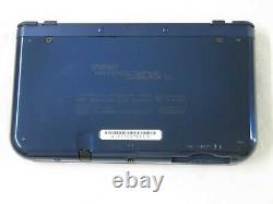 X5341 new Nintendo 3DS LL XL console Metallic Blue Japan withbox stylus pen