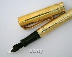 1980 Montegrappa Reminiscence Vermeil New Old Stock With Box & Papers Rare