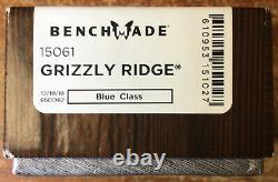 Benchmade 15061 Grizzly Ridge Hunt Avec S30v Plain Edge Blade Nouvelle Boîte Ouverte