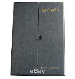 Elysee Limited Edition Laque Intarsia Fountain Pen 18k X Fine Pt Neuf Dans La Boîte