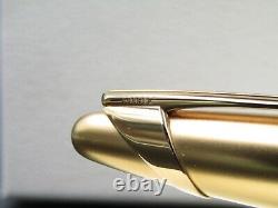 Fountain Pen Waterman Edson Ruby Red With Solid Gold Nib 18kt F Rare New In Box