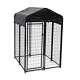 Lucky Dog Uptown 4 X 4 X 6 Pied Couvert Dog Pen Kennel Cage (open Box)