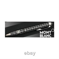 Mont Blanc Starwalker Metal/rubber Ballpoint (8857) Flambant Neuf. Boîte Et Garantie