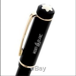 Montblanc 100 Years Limited Edition Fountain Pen 18k Or Med Pt Neuf Dans La Boîte