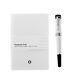Montblanc 118972 Bonheur Rollerball Pen & White Notebook #148 New Boxed Allemagne