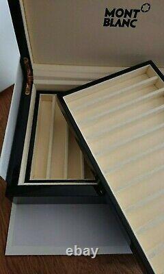 Montblanc Bureau Box Pour Collectionneurs Accesoires 20 Stylos Nouveau + Box