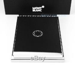 Montblanc Bureau Mirrored Mémo En Acier Inoxydable Pad Box New Box 7794 Allemagne
