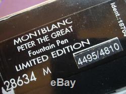 Montblanc Peter & Catherine # Stylos Assortiment 4495/4810, Monnaie Boxed, Complète