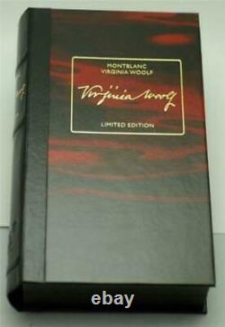 Montblanc Virginia Woolf Ballpoint Pen Edition Limitée Nouveau En Boîte Avec Des Papiers