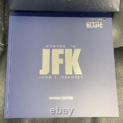 Nouveau dans la boîte : Stylo à bille Montblanc édition spéciale Jfk John F Kennedy 111047