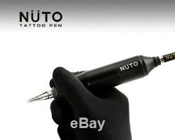 Nuto Tattoo Pen Machine & 10 Boîtes De Nuto Cartouches Aiguilles Magnétiques (200pcs)