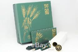 Omas Paragon Fao 50e Anniversaire Limited Edition Fountain Pen 18c M Nib Box
