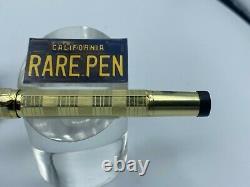 Rare Vintage Aurora Ra3 Faceted Overlay Safety Fountain Pen #3 14k Nib Mint Box