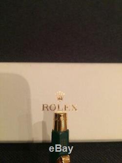 Rolex Stylo Vert Bille En Boîte Originale Avec Le Logo Couronne Nouveau