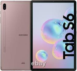 Samsung Galaxy Tab S6 128gb 10.5 Affichage Tablette Wi-fi Sm-t860 Pas De S-pen Boîte Ouverte