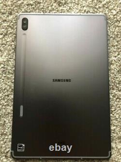 Samsung Galaxy Tab S6 Sm-t860 128 Go 10,5 Tablette Wi-fi Pas De S-pen Open Box
