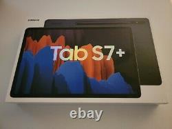 Samsung Galaxy Tab S7+ Plus Avec S-pen New Open Box 128 Go Wi-fi 12.4 In. Noir