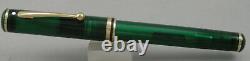 Sheaffer Levenger Connaisseur Aegean Green Fountain Pen In Box 14kt Nib Etats-unis