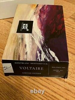 Stylo À Bille Voltaire Edition Limitée Montblanc Nouveau En Boîte