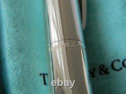 Stylo à bille en argent sterling 925 Tiffany fabriqué en Allemagne - Boîte, pochette et papiers