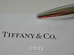 Stylo à bille en argent sterling 925 Tiffany fabriqué en Allemagne - Boîte, pochette et papiers