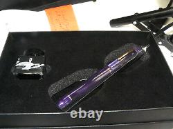 Stylo-plume Delta Write Balance Violet avec plume large en acier neuf dans sa boîte