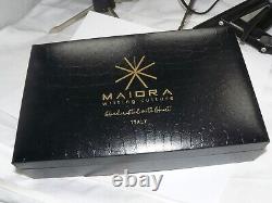 Stylo-plume édition limitée Maiora G20, bleu marine et or, pointe fine en or 14K - neuf dans sa boîte