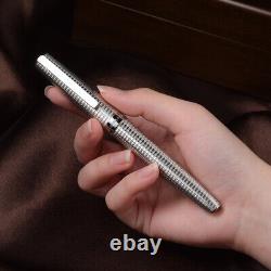 Stylo-plume en or 14 carats HongDian 925 édition limitée en argent stylo plume EF/F pointe coffret cadeau