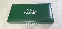 Vintage Jaguar Ballpoint Stylo De Luxe, Authentic Green Box-nouveau Vieux Stock
