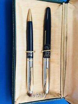 Vtg Eversharp Set Solid 14k Or Nib Fountain Pen & Pencil Boîte Originale