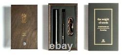 Ystudio Black Brassing Fountain Pen, Wood Box, Boîtier, Plus +++ Extra Stuff